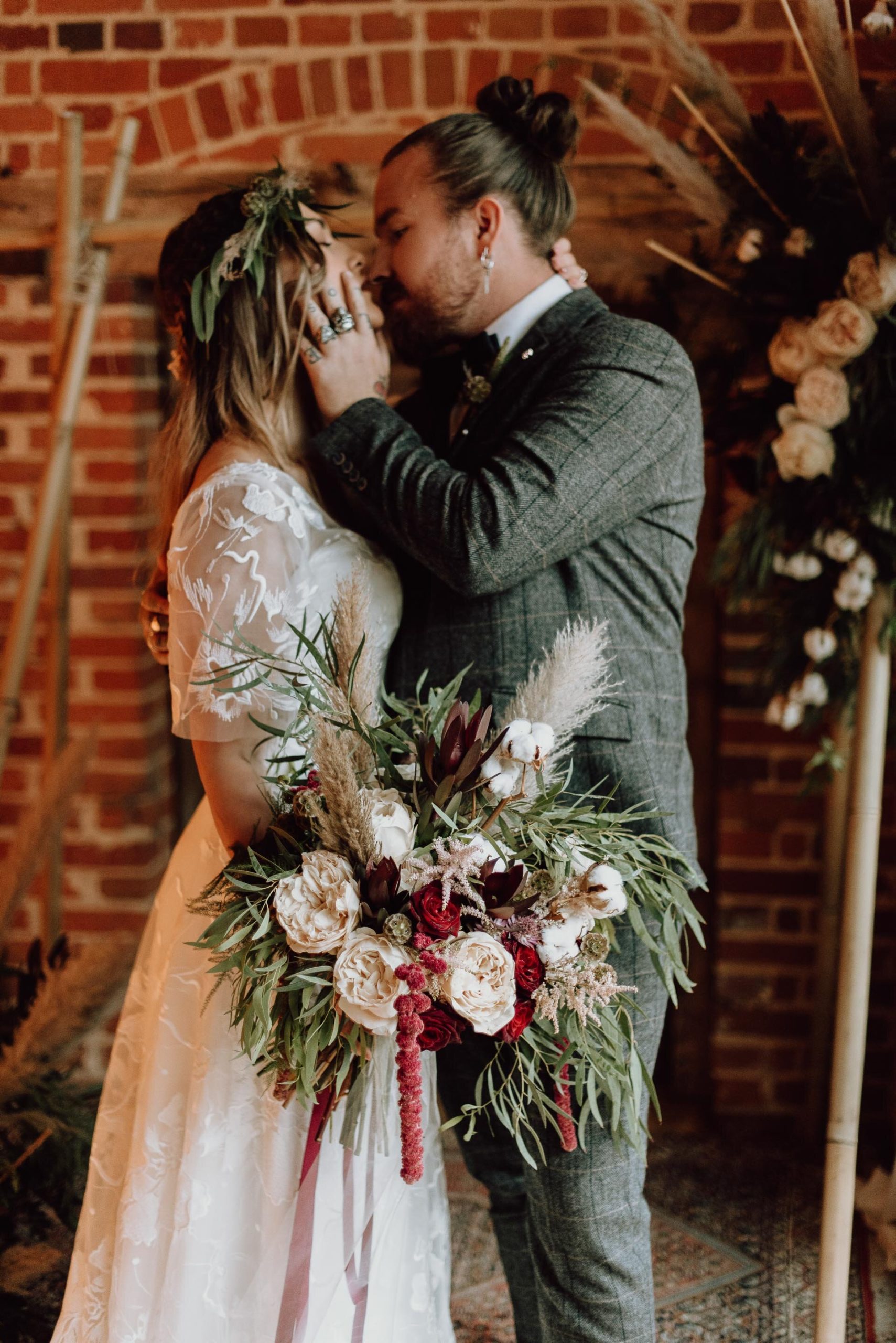 Romantic Boho Wedding Shoot - 25 July - Laura Williams Photography - LR-107 - Bury Court Barn.jpg