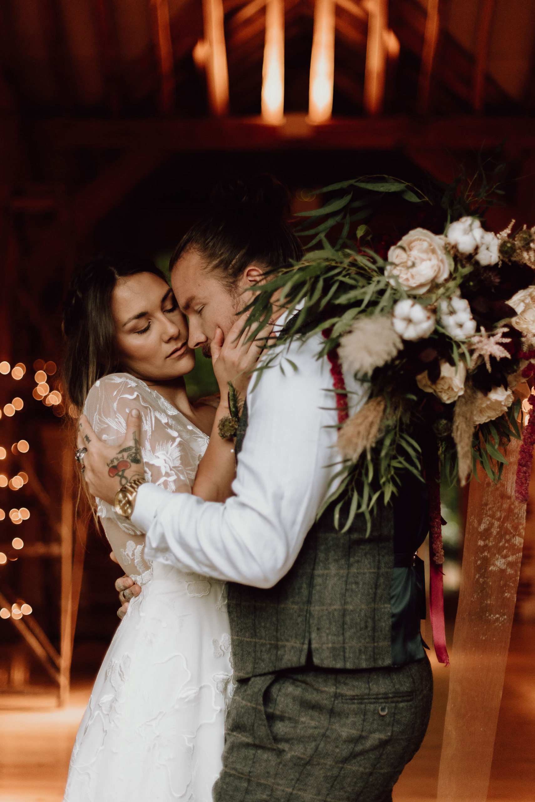Romantic Boho Wedding Shoot - 25 July - Laura Williams Photography - LR-110 - Bury Court Barn.jpg