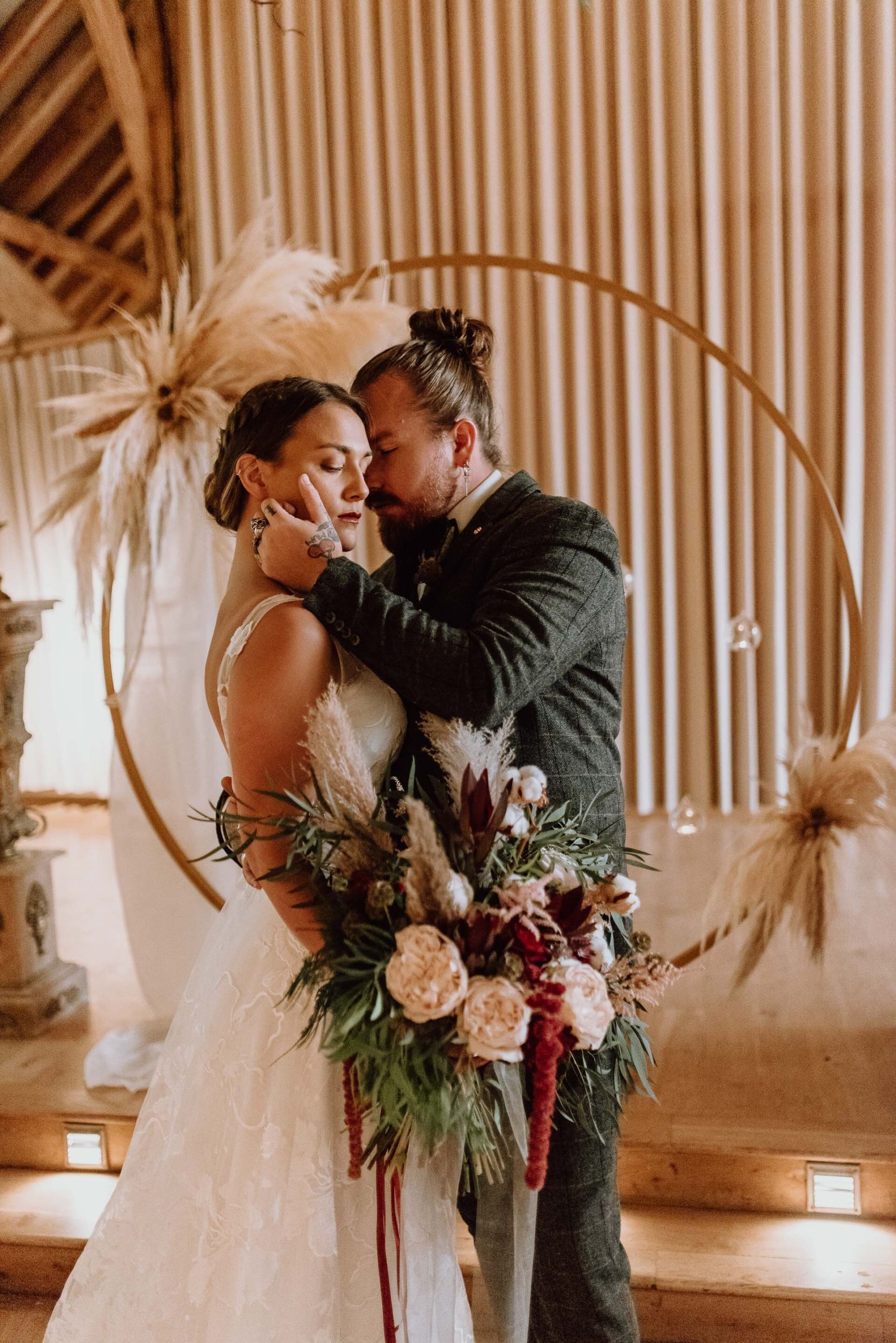 Romantic Boho Wedding Shoot - 25 July - Laura Williams Photography - LR-130 - Bury Court Barn.jpg