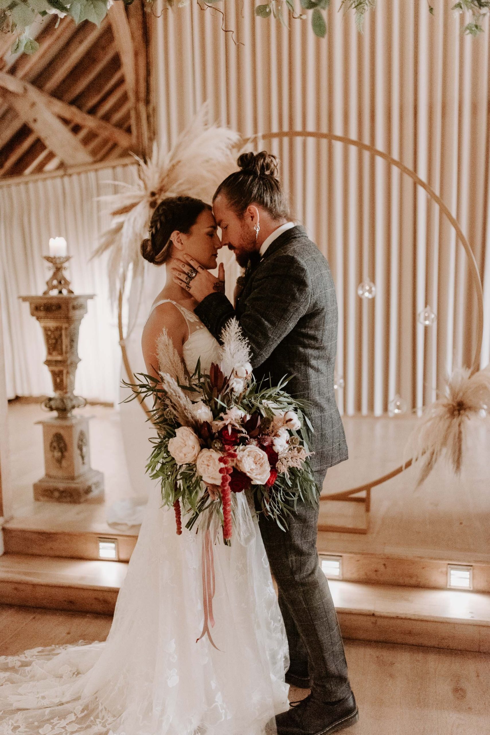 Romantic Boho Wedding Shoot - 25 July - Laura Williams Photography - LR-131 - Bury Court Barn.jpg