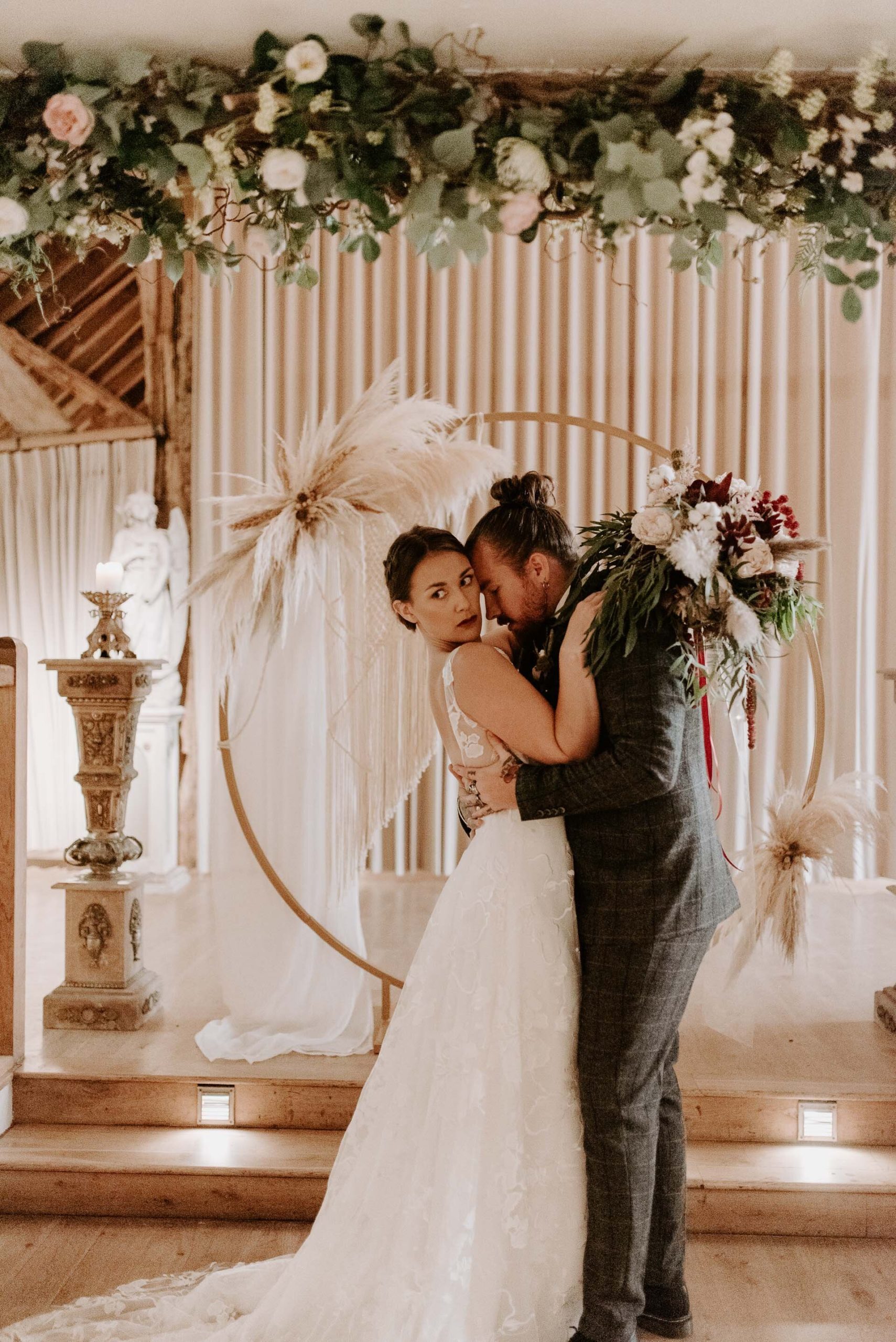 Romantic Boho Wedding Shoot - 25 July - Laura Williams Photography - LR-132 - Bury Court Barn.jpg