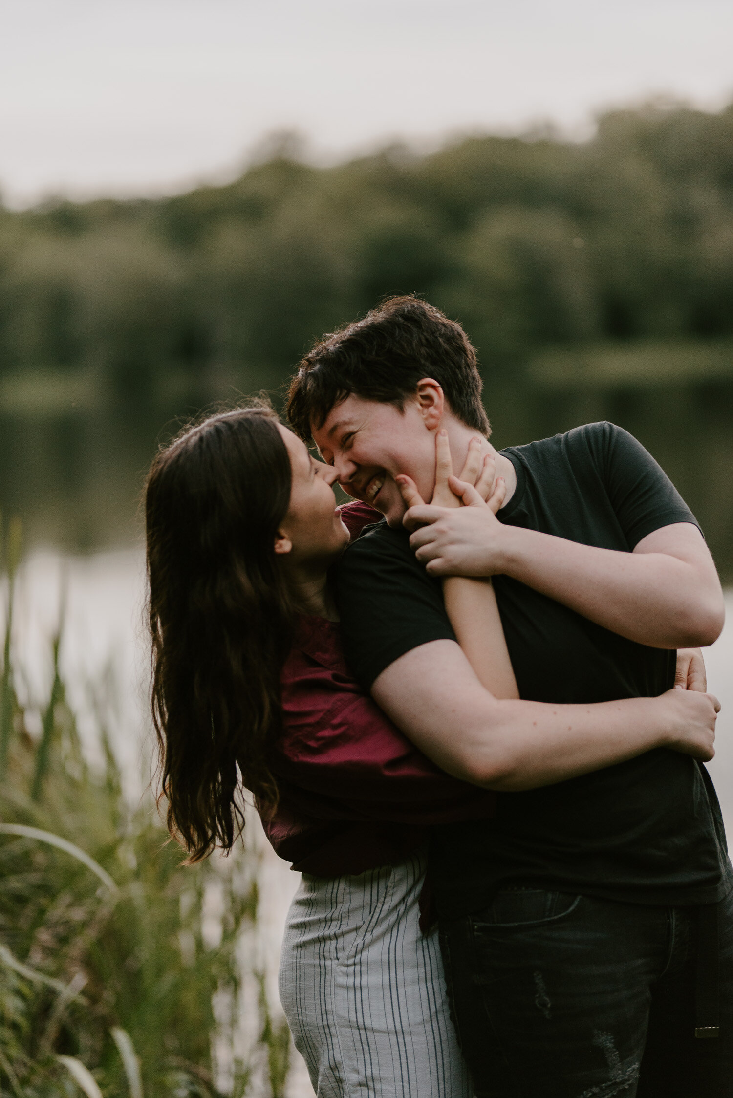MegNiamh - Couple Shoot - Virginia Water - Laura Williams Photography -34.jpg
