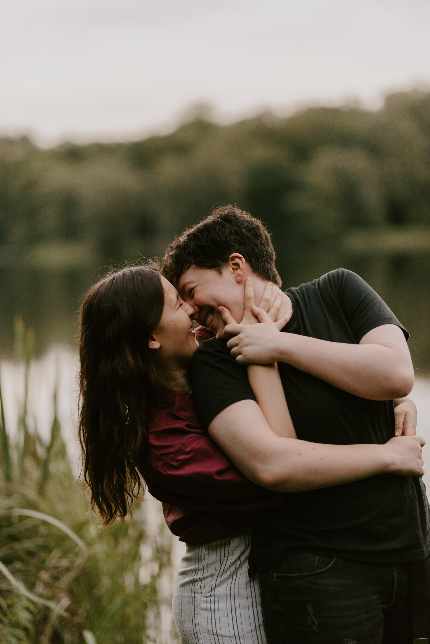 MegNiamh - Couple Shoot - Virginia Water - Laura Williams Photography -35.jpg