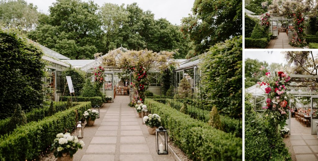 West Green house gardens reception