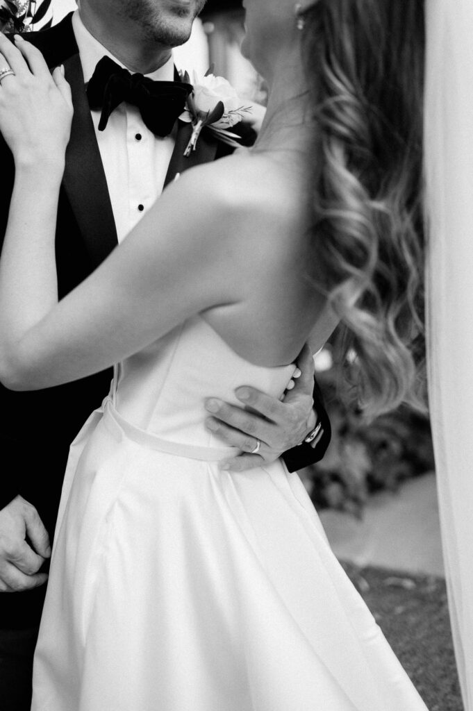 bride and groom at barns and yard
