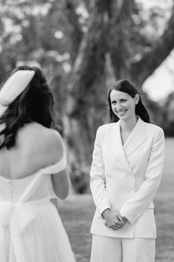 two brides sharing vows