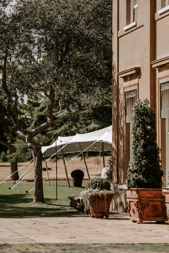 wilderness reserve marquee reception
