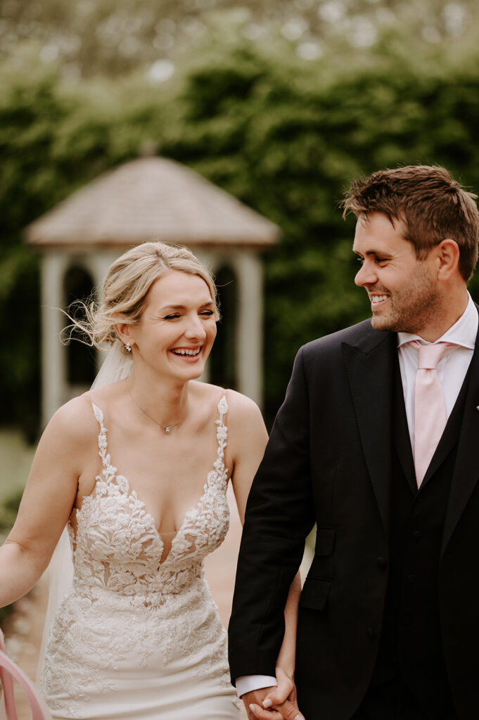 couple walking at retreat east 